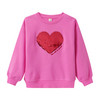 Mädchen Sweatshirt mit Wendepailletten pink