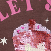 Mädchen Sweatshirt mit Wendepailletten