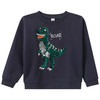 Jungen Sweatshirt mit Wendepailletten
