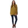 Damen Woll-Pullover mit Rollkragen