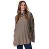 Damen Woll-Pullover mit Rollkragen