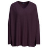 Damen Woll-Pullover mit V-Ausschnitt