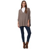Damen Woll-Pullover mit V-Ausschnitt