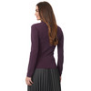 Damen Strickpullover in Wickel-Optik