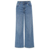 Damen Wide-Leg-Jeans aus Raw-Denim