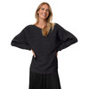 Damen Pullover mit Fledermausärmeln