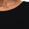Damen Samtkleid mit 3/4-Arm