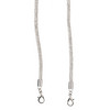 Handykette mit Schmucksteinchen silber