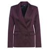 Damen Satin-Blazer mit doppelter Knopfreihe