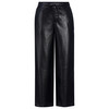 Damen Culotte aus Leder-Imitat