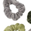 4 Scrunchies aus Cord