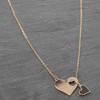 Damen Kette mit Herz-Anhänger
