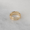 Damen Ring doppelreihig