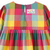 Mädchen Kleid bunt kariert