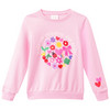 Mädchen Sweatshirt mit Applikationen