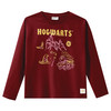 Harry Potter Langarmshirt mit Print dunkelrot