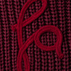 Mädchen Weihnachtsstrickjacke mit Stickerei