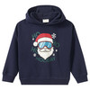 Jungen Weihnachtshoodie mit Print