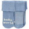 2 Paar Newborn Frottee-Socken Born 2027