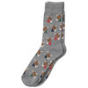 1 Paar Herren Socken mit Elch-Motiven