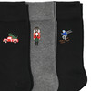 3 Paar Herren Socken mit Stickerei