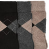 3 Paar Herren Socken mit Argyle-Muster