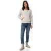 Damesvest met kabelpatroon