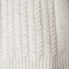 Damen Strickpullunder mit Zopfmuster