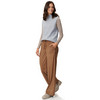 Damen Strickpullunder mit Zopfmuster