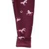 Mädchen Thermo-Leggings mit Pferde-Allover