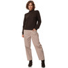 Damen Strickpullover mit Zopfmuster