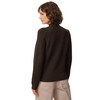 Damen Strickpullover mit Zopfmuster