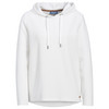 Damen Langarmshirt mit Kapuze weiss