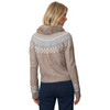 Damesvest met afneembare bontkraag