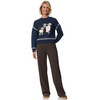 Damen Strickpullover mit Schaf-Motiv