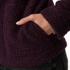 Damen Teddyjacke mit Stehkragen