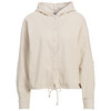 Damen Cordhemd mit Kapuze hellbeige