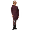 Damen Strickkleid mit Rautenmuster