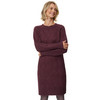 Damen Strickkleid mit Rautenmuster