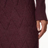 Damen Strickkleid mit Rautenmuster