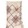 1 Paar Damen Socken mit Rauten-Muster