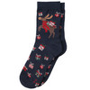 1 paar kerstsokken voor dames