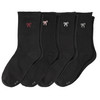 4 Paar Damen Socken mit Stickerei