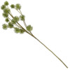 Kunstblume Kugeldistel grün