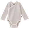 Newborn Wickelbody mit Streifen