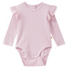Baby Langarmbody mit Rüschen