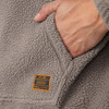 Herren Teddyhoodie mit Tunnelzug