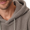 Herren Teddyhoodie mit Tunnelzug