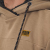Herren Hoodie mit Plüschkapuze