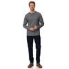 Herren Langarmshirt mit Streifen